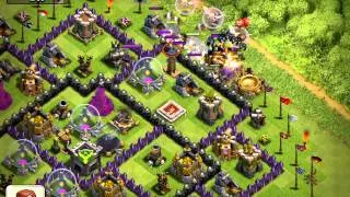 3 Healer Attack TH 10 Rage DE Farming