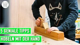 Fünf geniale Tipps fürs Hobeln | Jonas Winkler