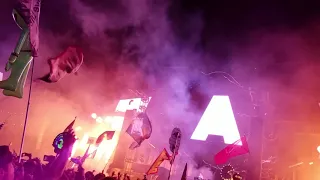 EDC 2018 Fireworks at the end of Armin van Buuren's set