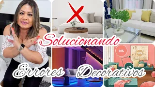 NO COMETAS ESTOS ERRORES COMO YO AL DECORAR 😱 10 ERRORES 2 REGLAS BASICAS Y FACILES DE SEGUIR ✅