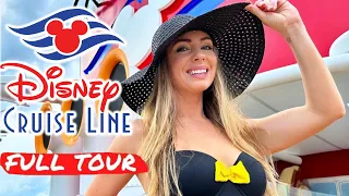 Disney Cruise FULL TOUR You MUST See | Disney Wish | Everything You NEED To Know About Disney Cruise