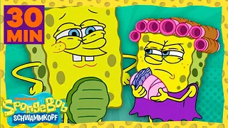SpongeBob Schwammkopf | SpongeBob hat NICHT seine Quadrathosen an, 30 Minuten lang! | SpongeBob