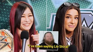 IYO SKY and Dakota Kai on 'Lio Shirai,' Conspiracy Theory, and 'Banned' Moonsault