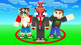 DAİRENİN İÇİNDE KAL ⚠️ - Minecraft