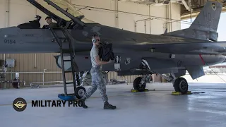 F-16 Fighter Falcon Maintenance Activities