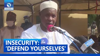 Insecurity: Gov. Masari Asks Residents To Defend Themselves