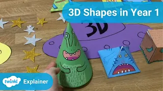 Twinkl Teaches KS1 Maths | 3D Shapes in Year 1