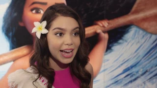 Moana UK Premiere Interview - Auli'i Cravalho