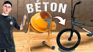 JE GONFLE MES PNEUS AVEC DU BÉTON !