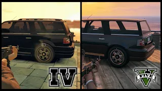 GTA IV vs GTA V | Side by Side Comparison