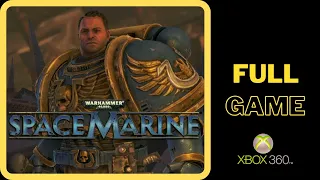 Space Marine 40K Full Game No Commentary Walkthrough Longplay Xbox 360 Video