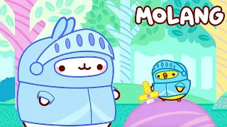 Molang - Excálibur 🤪  Episodio 6 | Súper Toons TV - Peques