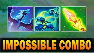 Impossible Combo Arctic Burn + Impetus + Geminate Attack | Dota 2 Ability Draft