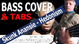 Skunk Anansie - Hedonism (Bass Cover) + TABS