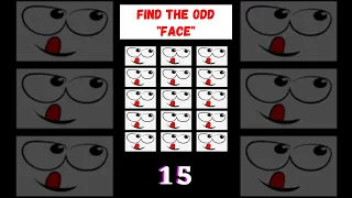 Find The Odd Face Out 🔍l 😛 Emoji Puzzle #139 | Test Your Eyesight 👀