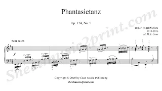 Schumann : Phantasietanz, op. 124, no. 5