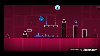 Jugando Geometri dash parte #1