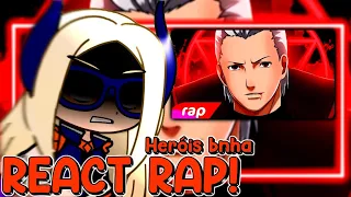 Heróis bnha Reagindo Ao Rap do Hidan - VAI COMEÇAR O RITUAL - (Naruto) [Universo Alternativo] #06