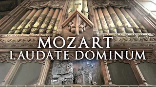 MOZART - LAUDATE DOMINUM - ORGAN - JONATHAN SCOTT - TIDESWELL PARISH CHURCH 'CATHEDRAL OF THE PEAK'