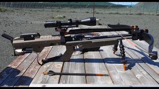 Powered crossbow Italarchery 5 - Shot against steel sheet from 50 meters