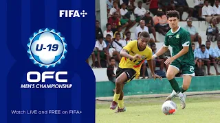 Highlights | Cook Islands v Vanuatu | OFC U-19 Men's Championship 2024 - Qualifying