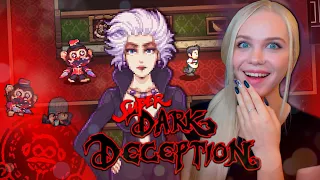 В 2Д БОЛЬШЕ НЕ ХОРРОР? 🙈 SUPER DARK DECEPTION - chapter 1 - monkey business [прохождение на русском]