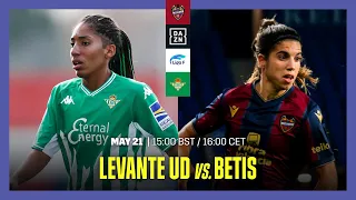 Levante Vs. Real Betis | LIGA F 2022-23 Matchday 30 Full Match