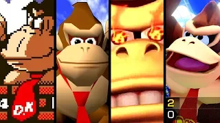 Super Mario Evolution of DONKEY KONG'S VOICE 1981-2017 (Switch to Arcade)