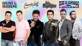 BRUNO E MARRONE, ZEZÉ DI CAMARGO, LÉO MAGALHÃES, EDUARDO COSTA MELHORES - As Melhores do Sertanejo