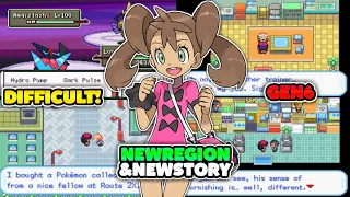 [Updated]New Pokemon gba rom hack with Gen6/New Story & New region/More difficulty/Completed&more...