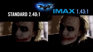 "The Dark Knight" IMAX® 70MM vs 35MM - Aspect Ratio Comparison - Prolouge