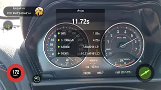 BMW m240i xdrive STOCK + xHP stage3 acceleration