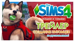 The Sims 4 Кошки и собаки - Создание питомцев (Русский Трейлер)