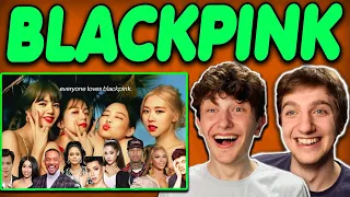 Celebrities Being Whipped for BLACKPINK REACTION!!