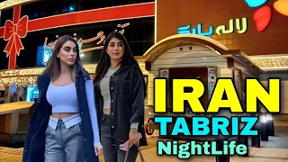 IRAN2024🇮🇷Nightlife in Tabriz Luxury Passage​😍Night entertainment