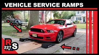 How to Use Vehicle Service Ramps (Race Ramps)