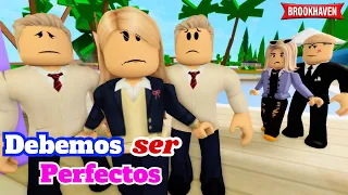 DEBEMOS SER PERFECTOS | Roblox Brookhaven rp | Mini Pelicula - Historia de Roblox