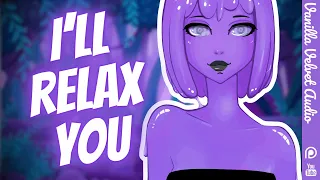 Cuddle Therapy With a Cute Slime Girl [ASMR RP] [Touch Starved / Lonely  Listener] [Holding You]