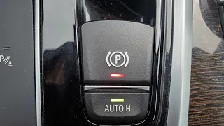 2020 BMW X3 Tutorial - Parking Brake & Automatic Brake Hold