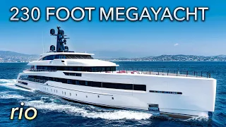 Touring a 230 Foot Megayacht in MONACO