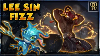 LEE SIN FIZZ: Annoy Literally Everyone | Masters Gameplay | Legends of Runeterra | Dyce