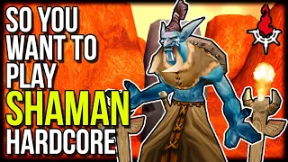 How GOOD Is SHAMAN In HARDCORE Classic WoW? | Tips & Tricks | Classic WoW