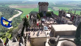 Castillo de Almodóvar -Jornadas Medievales  Marzo 2024 Droncor