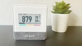 INKBIRD IAM-T1 Smart Air Quality Monitor: E-Ink Display | Precise Measurement | Long Battery Life