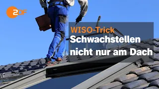 Dachdecker im Check | ZDF | WISO