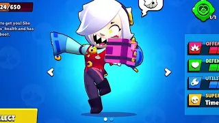 Colette Winning & Losing Animation and her voice lines - Brawl Stars Giftshop Update