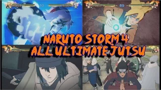 Naruto Storm 4: All Ultimate Jutsu / Secret Techniques (Inc DLC & Boruto) English