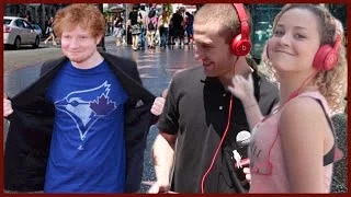 Ed Sheeran "Don't" Hollywood Walk of Fame Interview - Beats Solo 2