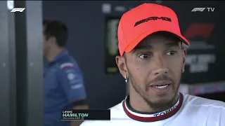 Lewis Hamilton post race interview | F1 2022 Italian Grand Prix