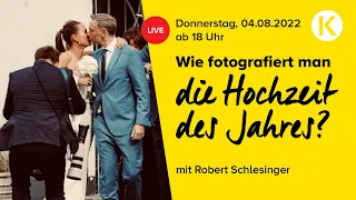 Wie fotografiert man die Hochzeit des Jahres? mit Robert Schlesinger #live | Foto Koch #sylt 🤓📸